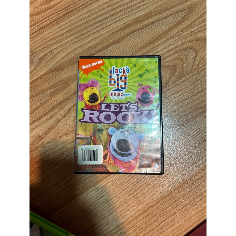 Jacks Big Music Show Lets‎ Rock DVD Nickelodeon Kids Childrens Movie